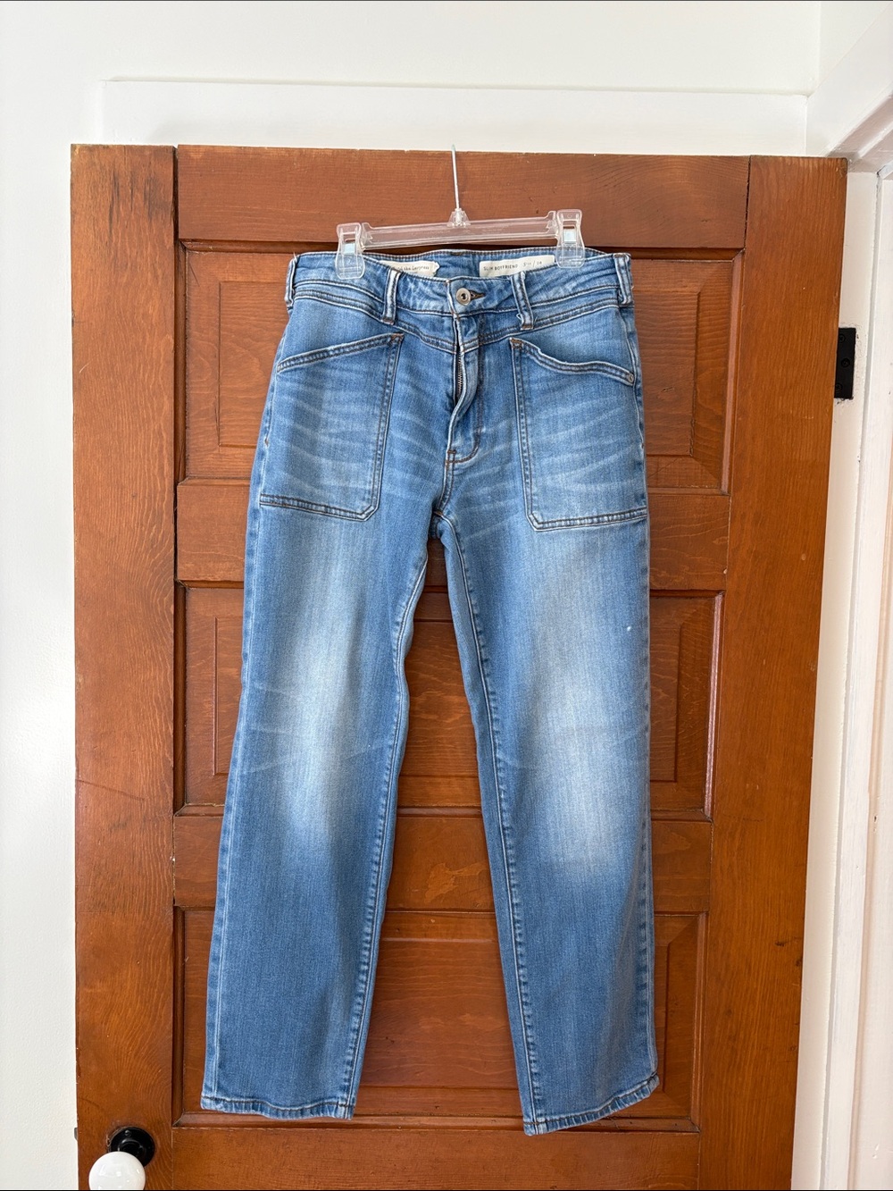 Women ankle length slim boyfriend jean Pico by Anthropology size 28